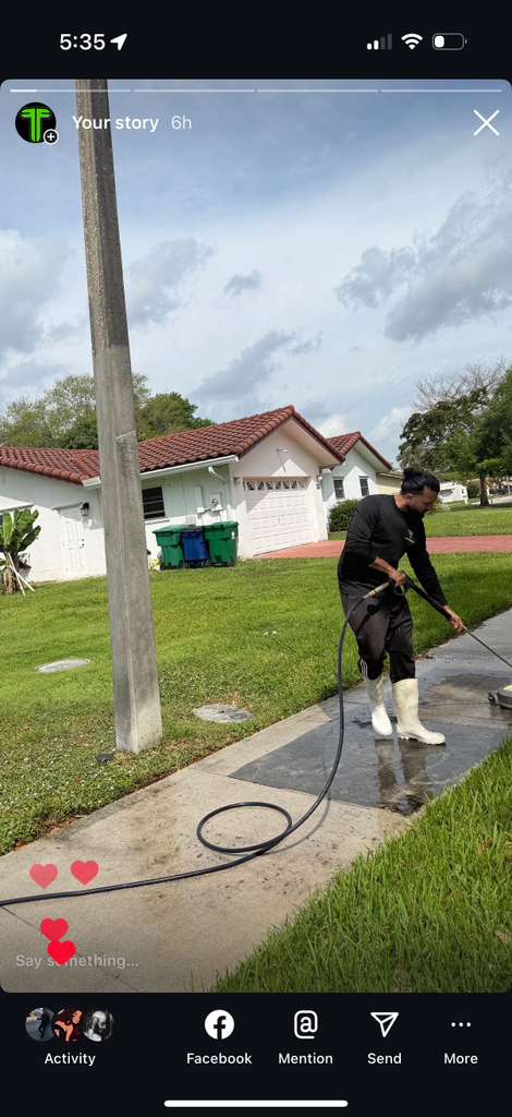 Lawn Transformation - Tamarac - After professional lawn care and landscaping service by The Fresh Feel in South Florida